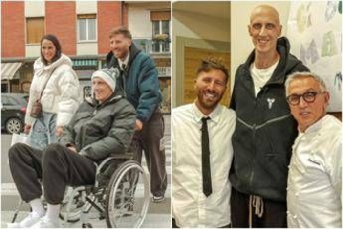 Polonara torna a casa e trova... Bruno Barbieri: la sorpresa per Achille Polonara torna a casa e trova... Bruno Barbieri: la sorpresa per Achille