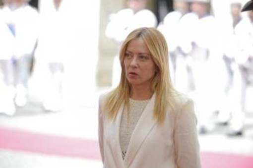 Volenterosi a Kiev, Meloni a Zelensky: "Fermo sostegno dell'Italia a sovranità e integrità dell'Ucraina" Volenterosi a Kiev, Meloni a Zelensky: "Fermo sostegno dell'Italia a sovranità e integrità dell'Ucraina"