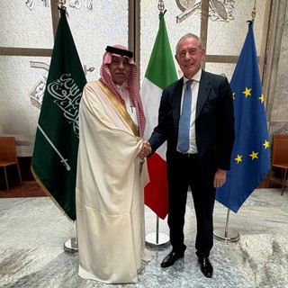 Italia-Arabia Saudita, Urso incontra il ministro del commercio Al-Kassabi