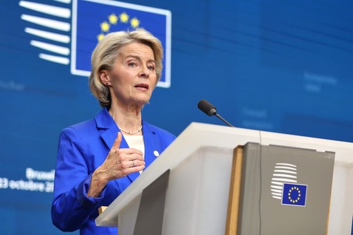Ucraina, von der Leyen “Proposta USA è punto di partenza, vogliamo pace giusta” Ucraina, von der Leyen “Proposta USA è punto di partenza, vogliamo pace giusta”