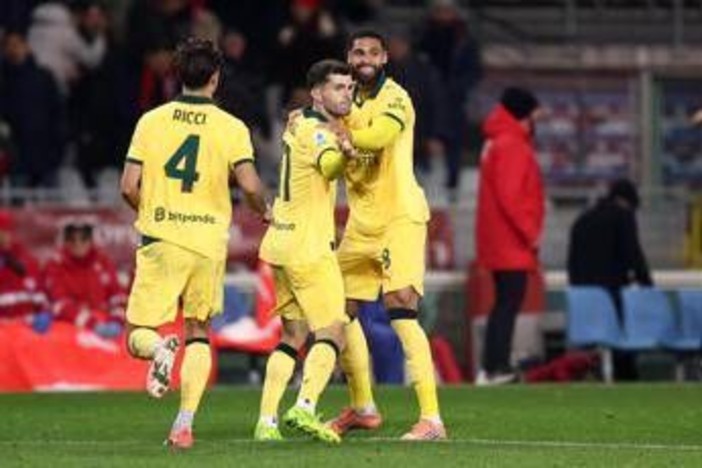 Torino-Milan 2-3, vittoria in rimonta grazie a Pulisic e torna in vetta