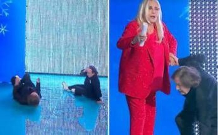 Ricchi e Poveri, ingresso da brividi a Domenica In: entrano in studio e cadono