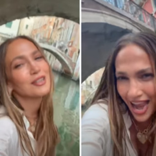 Jennifer Lopez a Venezia, il giro in gondola come Madonna: lo show con 'Like a Virgin' Jennifer Lopez a Venezia, il giro in gondola come Madonna: lo show con 'Like a Virgin'