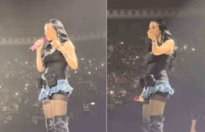 Spray peperoncino al concerto di Anna Pepe, attimi di panico: show si ferma e poi riprende