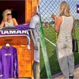 Sarah Felberbaum, passione Ostiamare: la moglie di De Rossi tra store e campo
