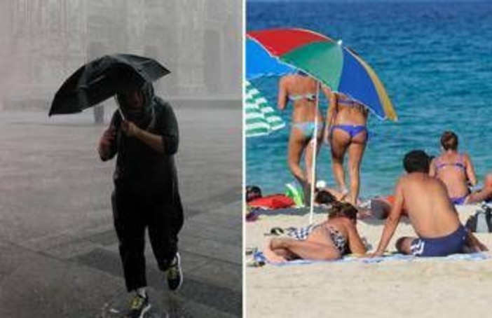 Meteo, weekend con meno caldo e forti temporali: poi arriva la burrasca di fine Estate