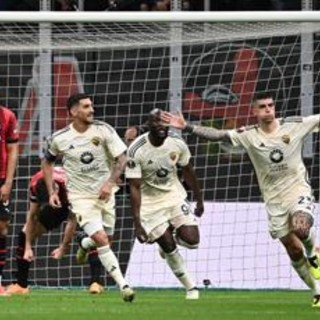 Europa League, Milan-Roma 0-1: gol di Mancini decide andata quarti di finale