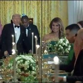 Cristiano Ronaldo a cena con Trump alla Casa Bianca - Il Video