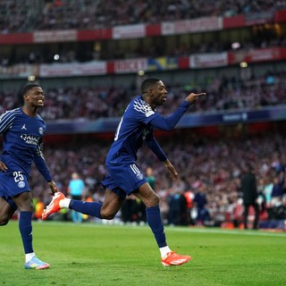 Il Psg vince la semifinale d’andata di Champions, 1-0 in casa Arsenal
