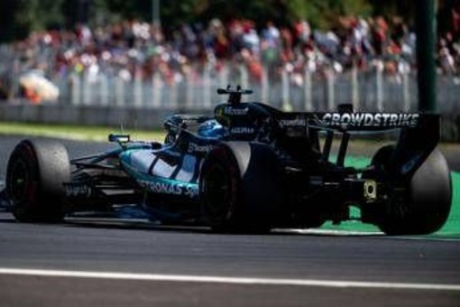 Gp Monza, Russell davanti a Leclerc nella seconda sessione di libere Gp Monza, Russell davanti a Leclerc nella seconda sessione di libere