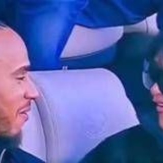 Kim Kardashian e Lewis Hamilton, il flirt continua: avvistati insieme al Super Bowl