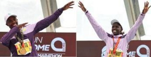 Maratona di Roma 2026, vittoria bis per Rutto. Kibiwot firma record donne