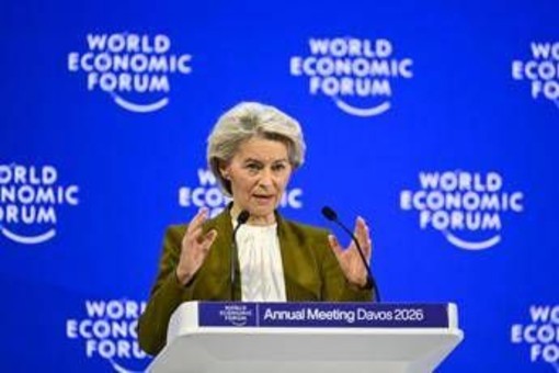 Von der Leyen a Davos: "Costruire indipendenza Europa, vecchio ordine non tornerà" Von der Leyen a Davos: "Costruire indipendenza Europa, vecchio ordine non tornerà"