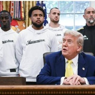 Trump riceve la Juve, Weah: &quot;Sorpresa strana, non emozionante&quot; - Video
