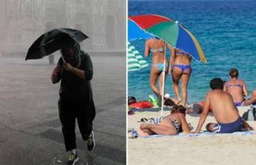 Meteo, weekend con meno caldo e forti temporali: poi arriva la burrasca di fine Estate