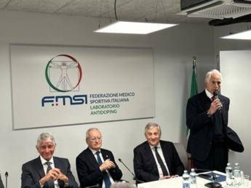 Milano-Cortina, laboratorio antidoping Fmsi riceve accreditamento olimpico