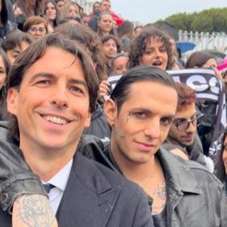 Achille Lauro e il video di Amor a Roma, delirio al Foro Italico - Fotogallery