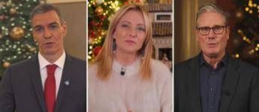 'Buon Natale', gli auguri dei leader: dalle foto di Trump al presepe di Meloni, Sanchez 'inclusivo'