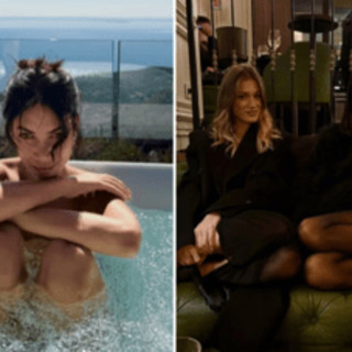 Elodie, è amore con Franceska? Tra vasche da bagno e cene di lusso, la fuga in montagna Elodie, è amore con Franceska? Tra vasche da bagno e cene di lusso, la fuga in montagna