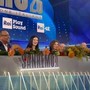 Sanremo, la prima conferenza stampa. Fiorello scherza con Conti: "Vi auguro tante polemiche"
