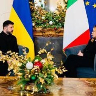 Zelensky dal Papa e poi da Meloni: &quot;Conto sul sostegno dell'Italia&quot;. E annuncia: &quot;Pronto alle elezioni&quot;