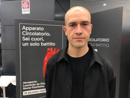 'Apparato circolatorio', presentata all'Aeroporto di Fiumicino l'opera dello scultore Jago