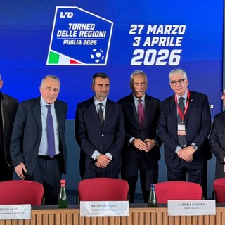A Bari nasce la 62^ edizione del Torneo delle Regioni di Calcio a 11