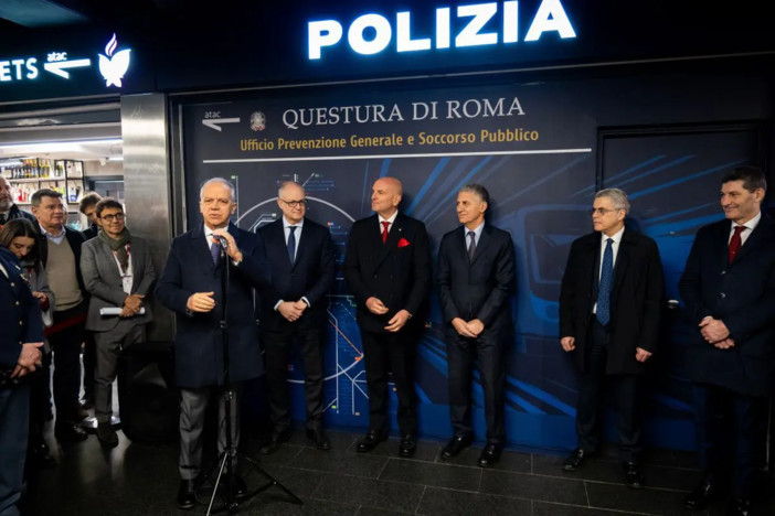Roma, inaugurata nuova sede operativa della PolMetro a Termini Roma, inaugurata nuova sede operativa della PolMetro a Termini