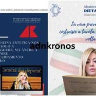 Maria Rosaria Boccia ci ricasca: usa il logo della Camera per promuovere diete e ritocchini