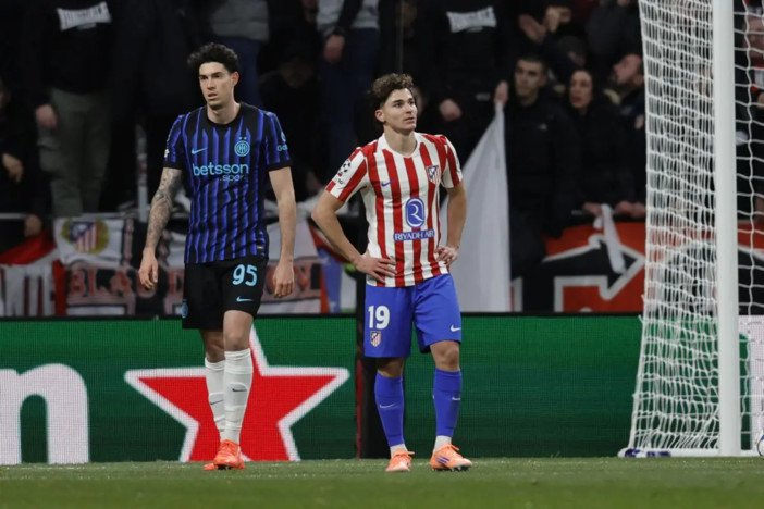Inter beffata nel recupero in Champions, 2-1 per l’Atletico Madrid