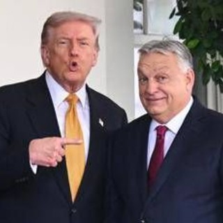 Trump accoglie Orban alla Casa Bianca: &quot;Incontro con Putin? Vorrei fosse a Budapest&quot;