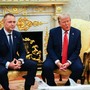 Trump accoglie il presidente polacco Nawrocki “Deluso da Putin”