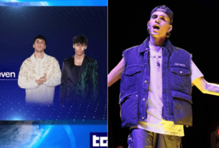 Sanremo 2026, Carlo Conti annuncia (LDA) e Aka 7even, il 'caso' della foto Sanremo 2026, Carlo Conti annuncia (LDA) e Aka 7even, il 'caso' della foto