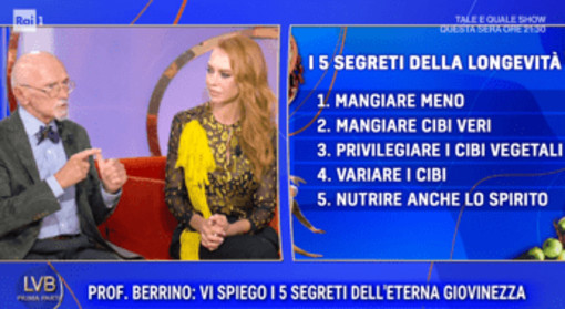 Cibo e longevità, i segreti del professor Berrino: perché dovremmo smettere di mangiare carne Cibo e longevità, i segreti del professor Berrino: perché dovremmo smettere di mangiare carne