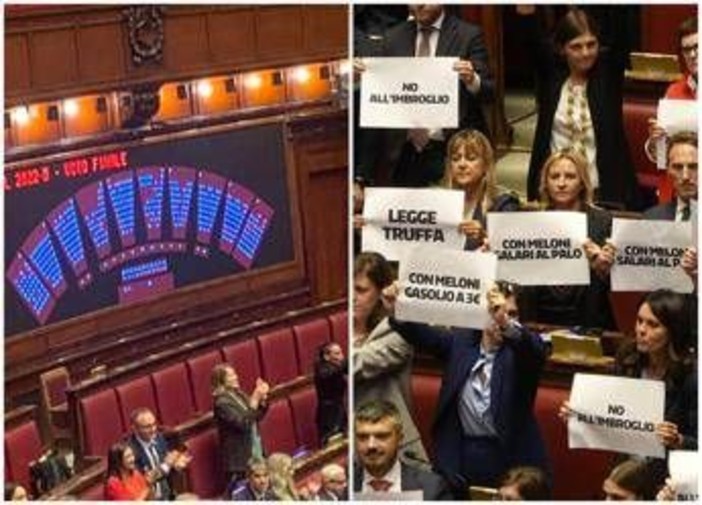 Nuova legge elettorale, via libera definitivo della Camera. Meloni: "Ora italiani potranno scegliere". Le opposizioni: "Una truffa"