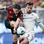 Genoa-Fiorentina 2-2, pari all’esordio per De Rossi e Vanoli Genoa-Fiorentina 2-2, pari all’esordio per De Rossi e Vanoli