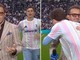 Juve-Atalanta, Del Piero-Yildiz e l'abbraccio prima del match