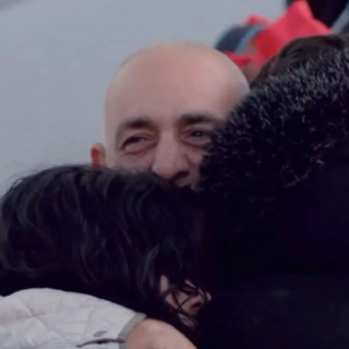 Burlò “Abbracciare miei figli è stato un piacere immenso”