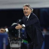 Mancini: "Bravi a riprendere la partita, bilancio più che positivo" Mancini: "Bravi a riprendere la partita, bilancio più che positivo"