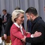 Ucraina, Zelensky sente von der Leyen. Ue al lavoro per sbloccare prestito da 90 miliardi a Kiev