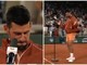Roland Garros, Djokovic vince e... balla Roland Garros, Djokovic vince e... balla