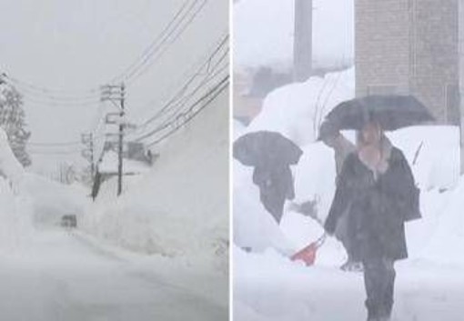 Giappone, forti nevicate lungo la costa ovest: 30 morti e 324 feriti
