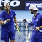 Atp Finals, Bolelli e Vavassori volano in semifinale nel doppio Atp Finals, Bolelli e Vavassori volano in semifinale nel doppio