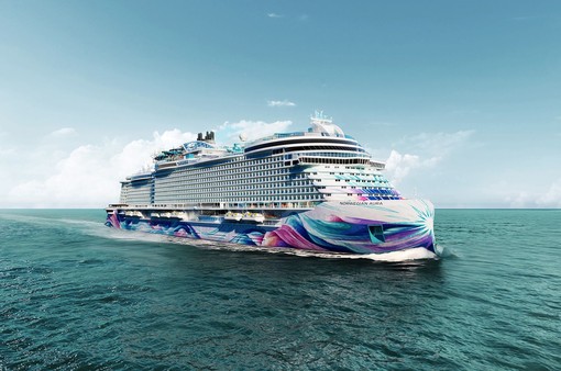 Norwegian Cruise Line svela la nuova ammiraglia “Aura” Norwegian Cruise Line svela la nuova ammiraglia “Aura”